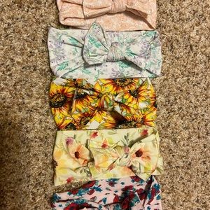 Baby bling floral bows